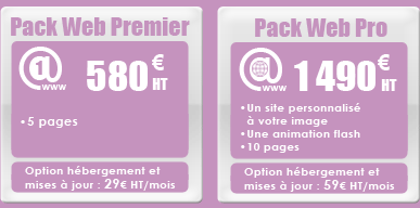 commander cr&eacute;ation site internet
